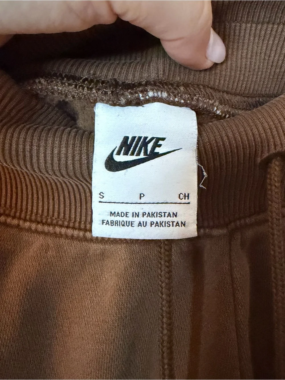 Nike Phoenix Brown Jogger Sweatpants Small